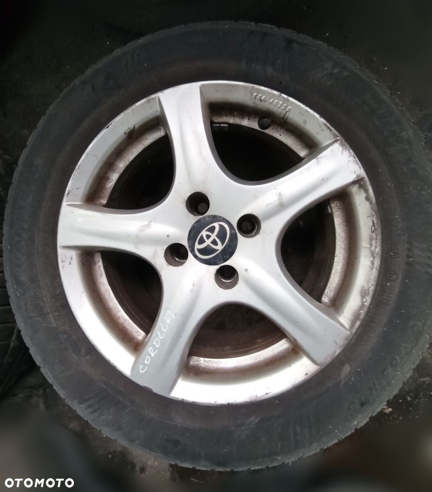 Koła alufelgi 15" opony letnie Toyota Corolla 195/65 R15 - 5