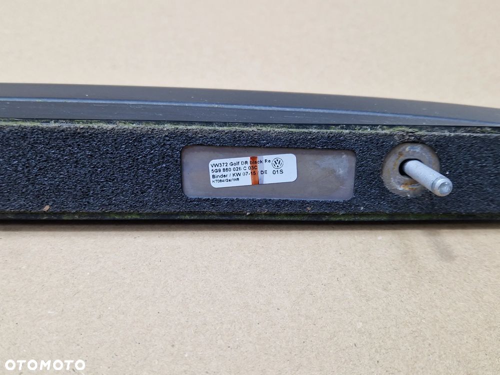 RELINGI DACHOWE KOMPLET 5G9860025C 5G9860025C VW GOLF 7 VII KOMBI - 4