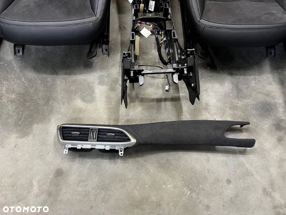 KOMPLET FOTELE WNĘTRZE KANAPA BOCZKI INFINITI Q30 QX30 SKÓRA ALCANTARA - 3