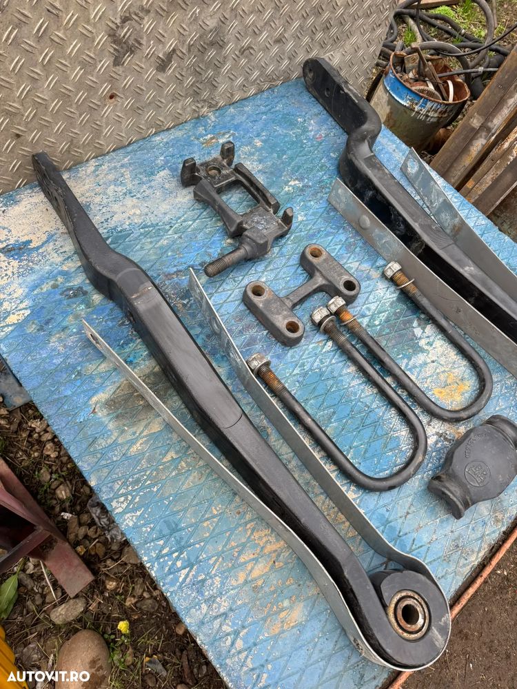 Arcuri si sitem prindere arcuri BPW ORIGINAL : calusi , bride , suporti , lacate franare , semiluna NOU - 5