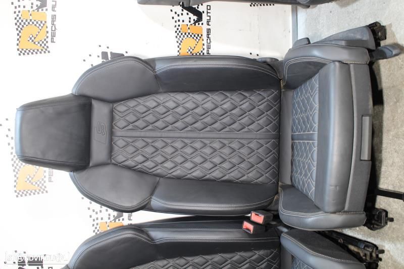 Bancos Audi S3 A3 8Y em Pele - 4