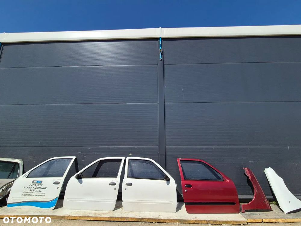 KAROSERIA DRZWI FIAT SEICENTO ROSSO BAROCCO 124B - 1