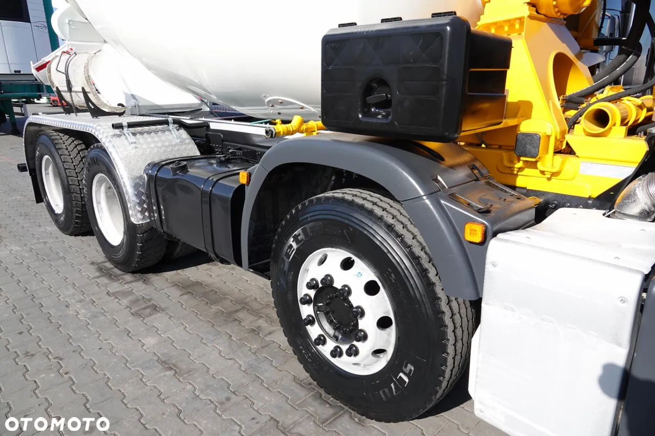 MAN TGS 32.420 / 8x4 / BETONOMIESZARKA IMER  / GRUSZKA 9M3 / 2018 ROK - 13