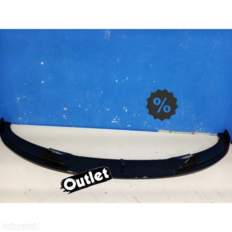 C011804C5 SPOILER LIP BMW E60 E61 03-10 LOOK M5 PRETO BRILHANTE - 5