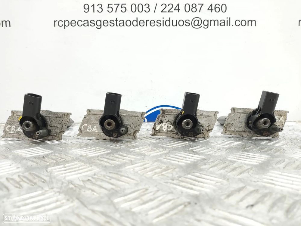Conjunto Injetores Original Bosch VAG VW Volkswagen Audi Seat Skoda CBA 2.0 TDI 140cv 0445116030 03L130277 - 10