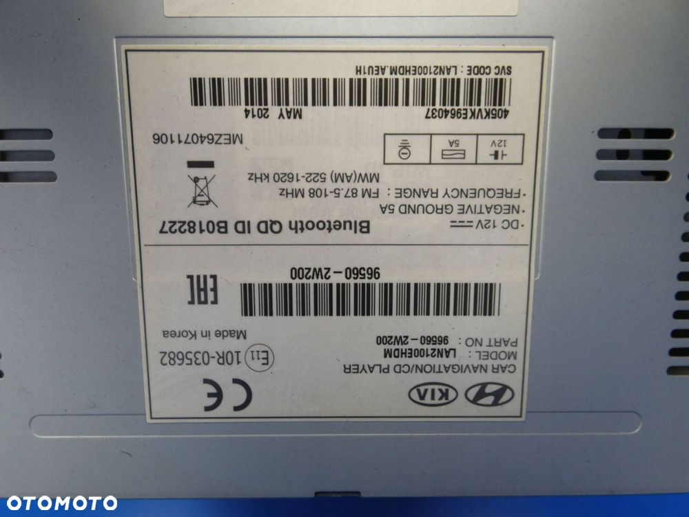 HYUNDAI SANTA FE III RADIO FABRYCZNE NAWIGACJA EKRAN WYŚWIETLACZ - 3