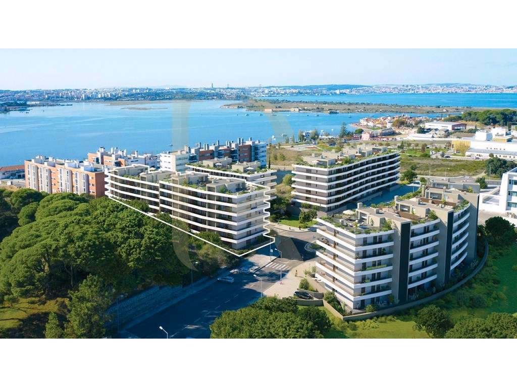 Apartamento T3 novo com terraço e jacuzzi no Seixal - Grande imagem: 4/11