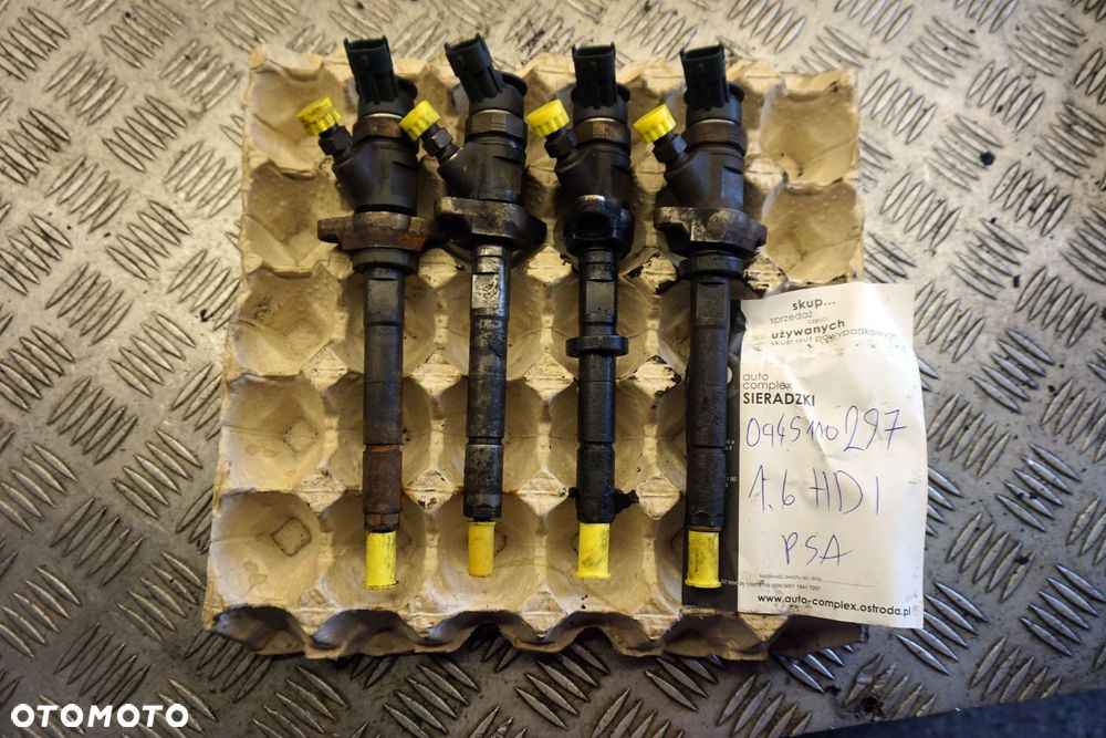 WTRYSKIWACZE WTRYSKI 308 I T7 SW 1.6 HDI 0445110297 PEUGEOT 2007-2011 - 1