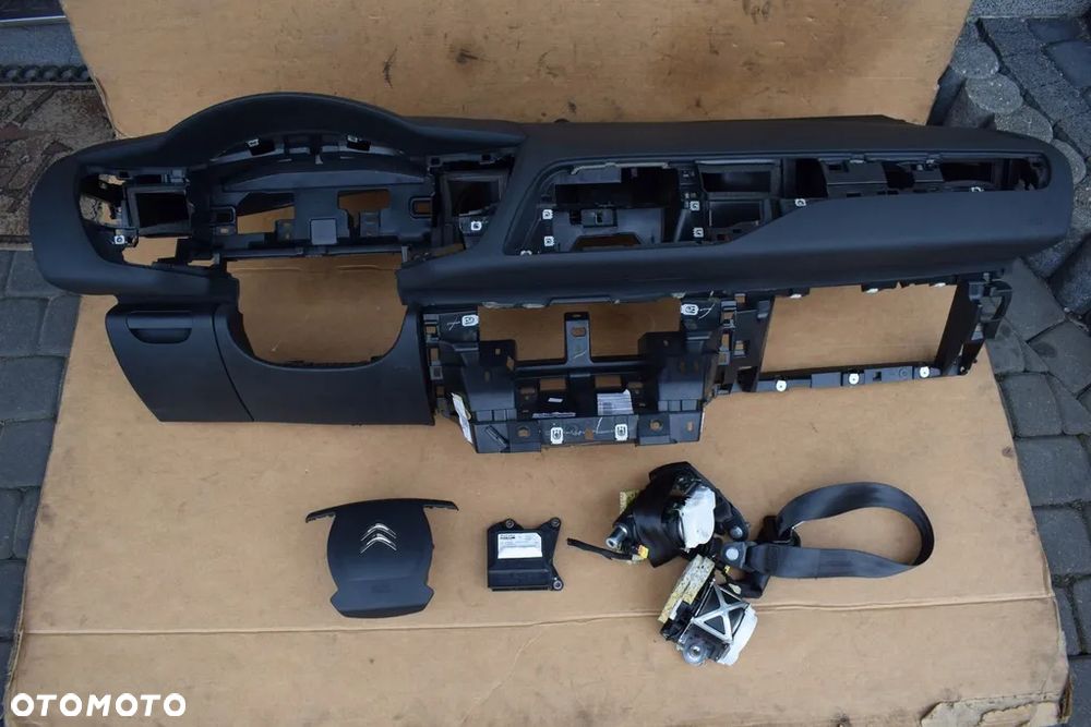 CITROEN C5 III X7 LIFT DESKA KONSOLA AIRBAG PASY KOMPLET EUROPA 2013R
