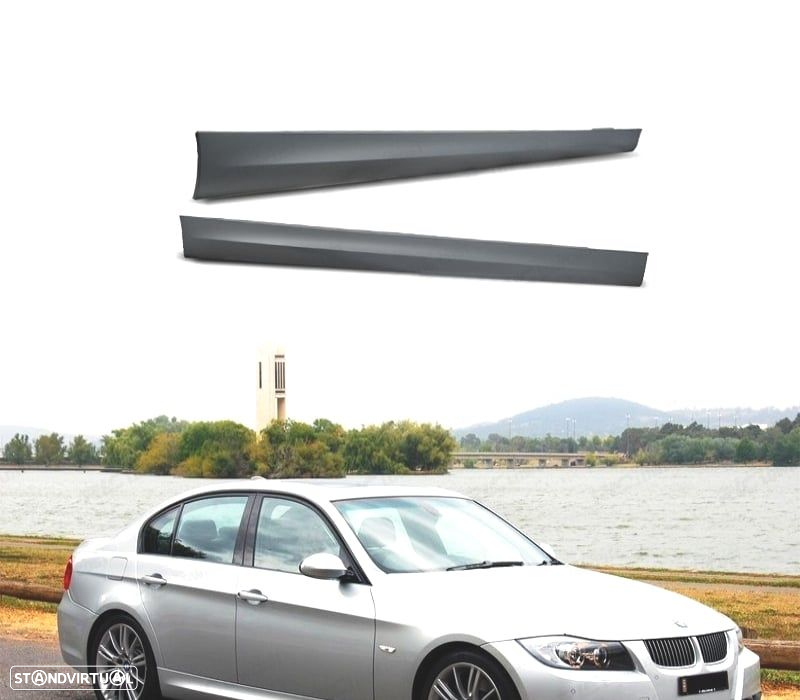 KIT CARROÇARIA BMW E91 05-08 LOOK M3 PDC SRA - 5