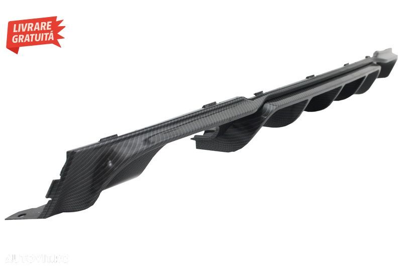 Difuzor Bara Spate Carbon Evacuare Stanga BMW Seria 3 F30 F31 (2011-up) M Performa- livrare gratuita - 6
