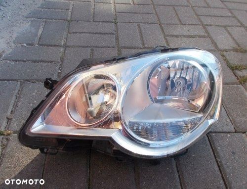 VW POLO 9N LIFT 05-09 LEWA PRZEDNIA LAMPA ORYGINAŁ EUROPA - 1