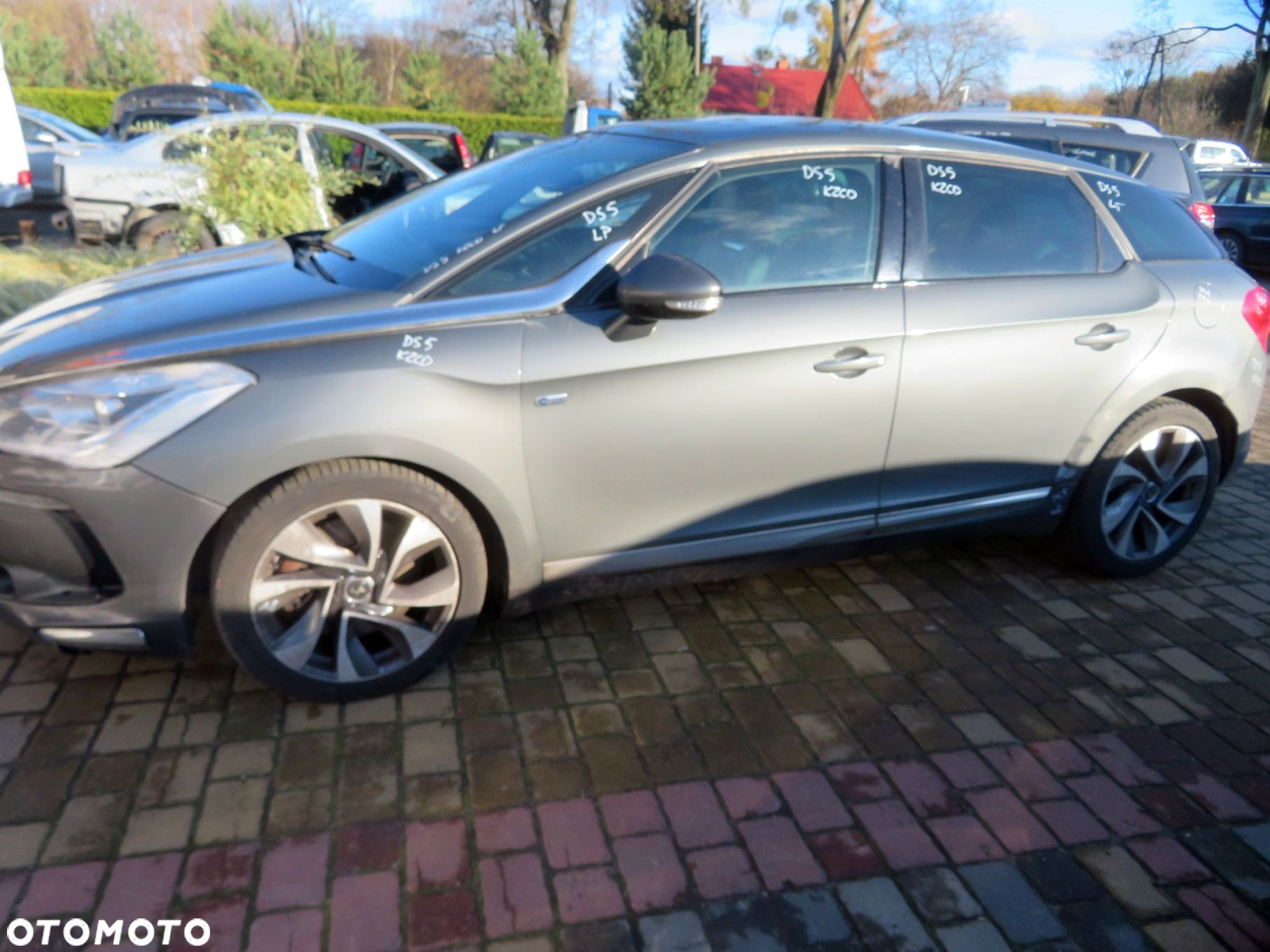CITROEN DS5  2012 KZCD 2.0 HDI HYBRID DW10CTED4 163KM 20GY10 SZARY GALENA na części - 2