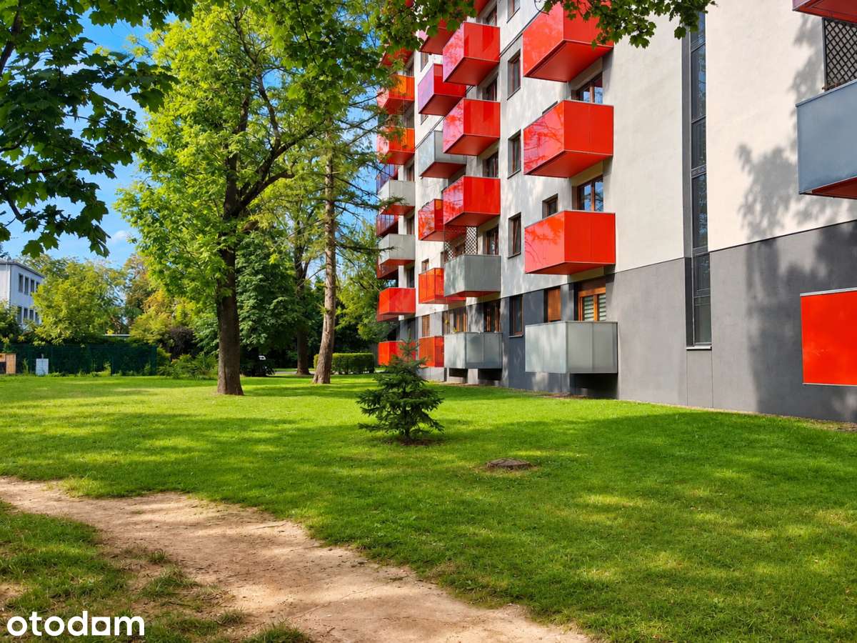Kraków – Czyżyny – Nowoczesne studio z widokiem na zieleń