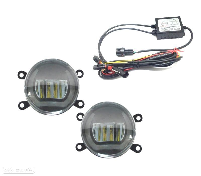 KIT DE LÂMPADAS LED DE LUZ DIURNA PARA CARROS - 1