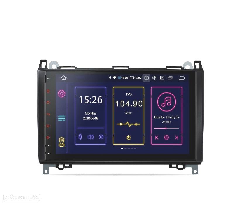 AUTO RADIO GPS ANDROID 14 64GB PARA MERCEDES A 04-12 B 05-11 VITO VIANO 06-14 SPRINTER 06-12 - 2
