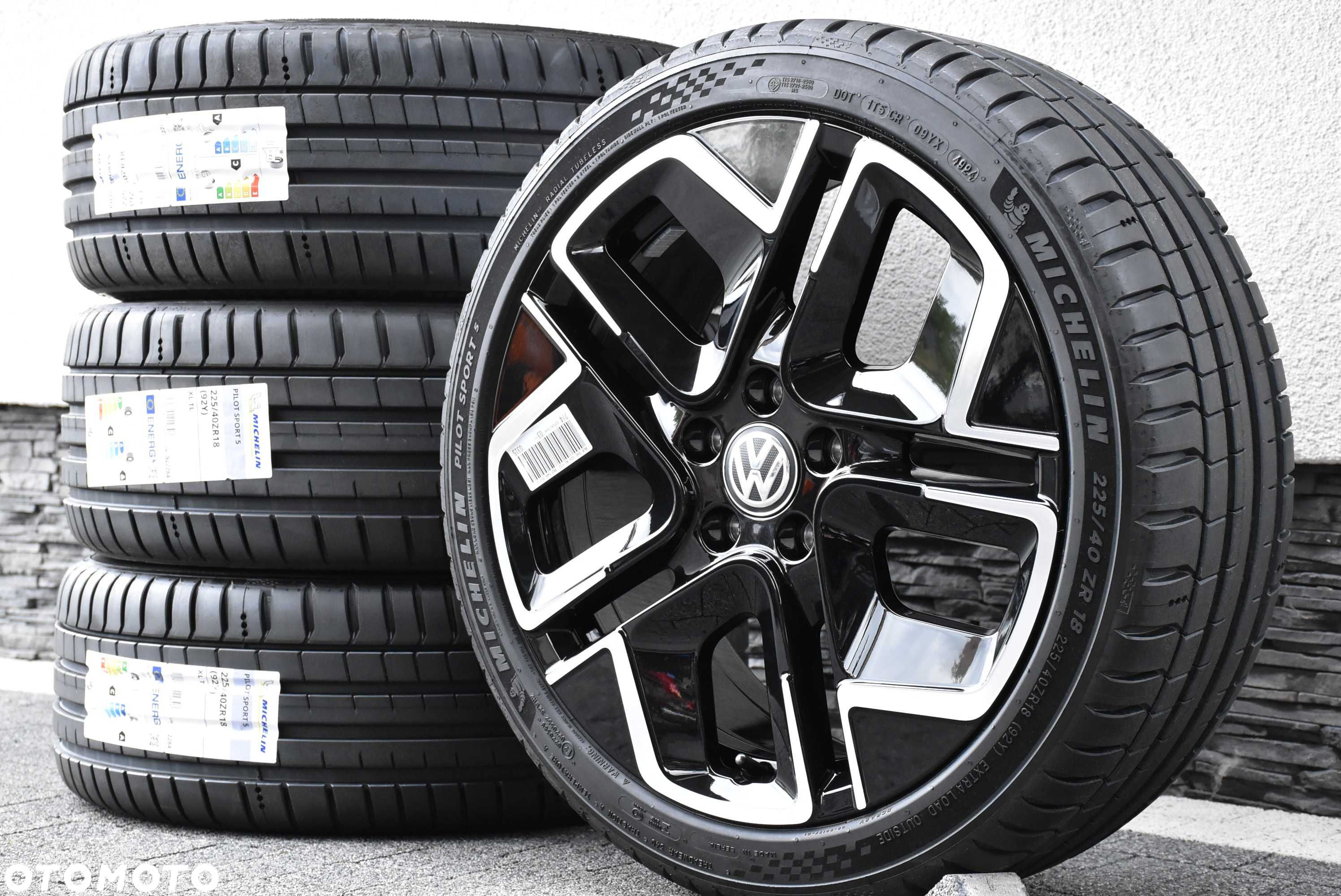 Nowe koła OEM VOLKSWAGEN GOLF 5H0 York R LINE GTI GTD 18" Michelin - 2