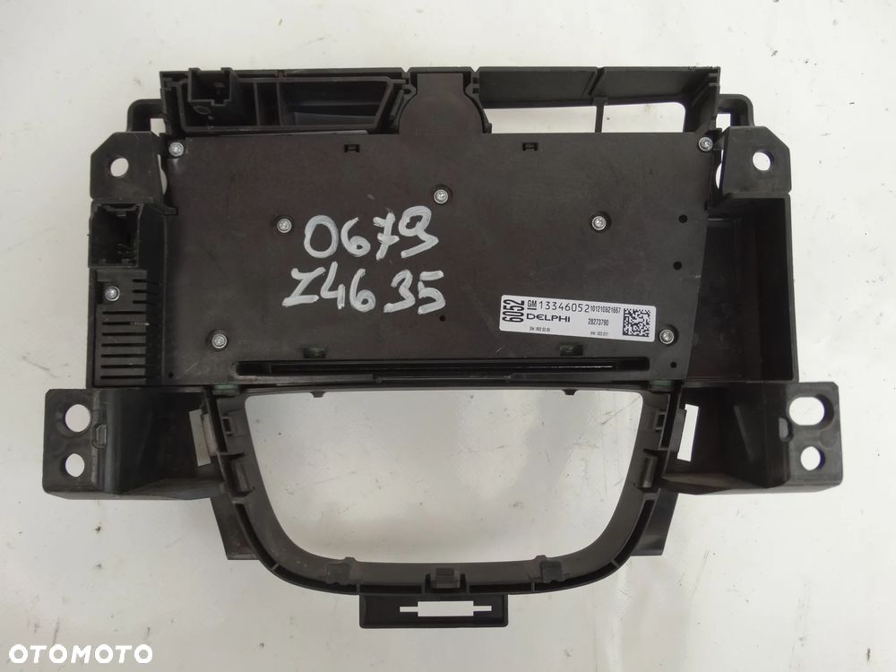 PANEL STEROWANIA PRZEŁĄCZNIK RADIA CD500 13346052 OPEL ASTRA J MERIVA B F-VAT - 2