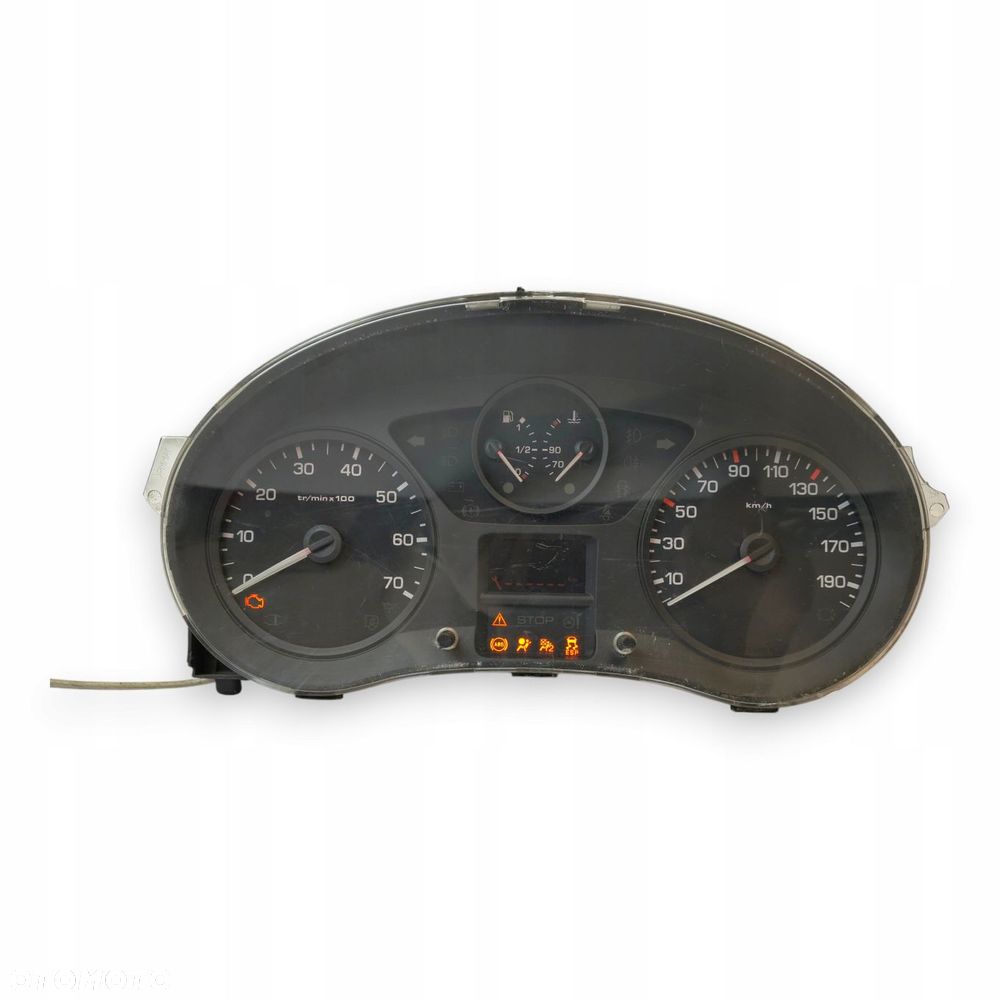 LICZNIK ZEGARY 9665983780 Peugeot Partner Berlingo II 1.6 HDI Diesel europa - 1