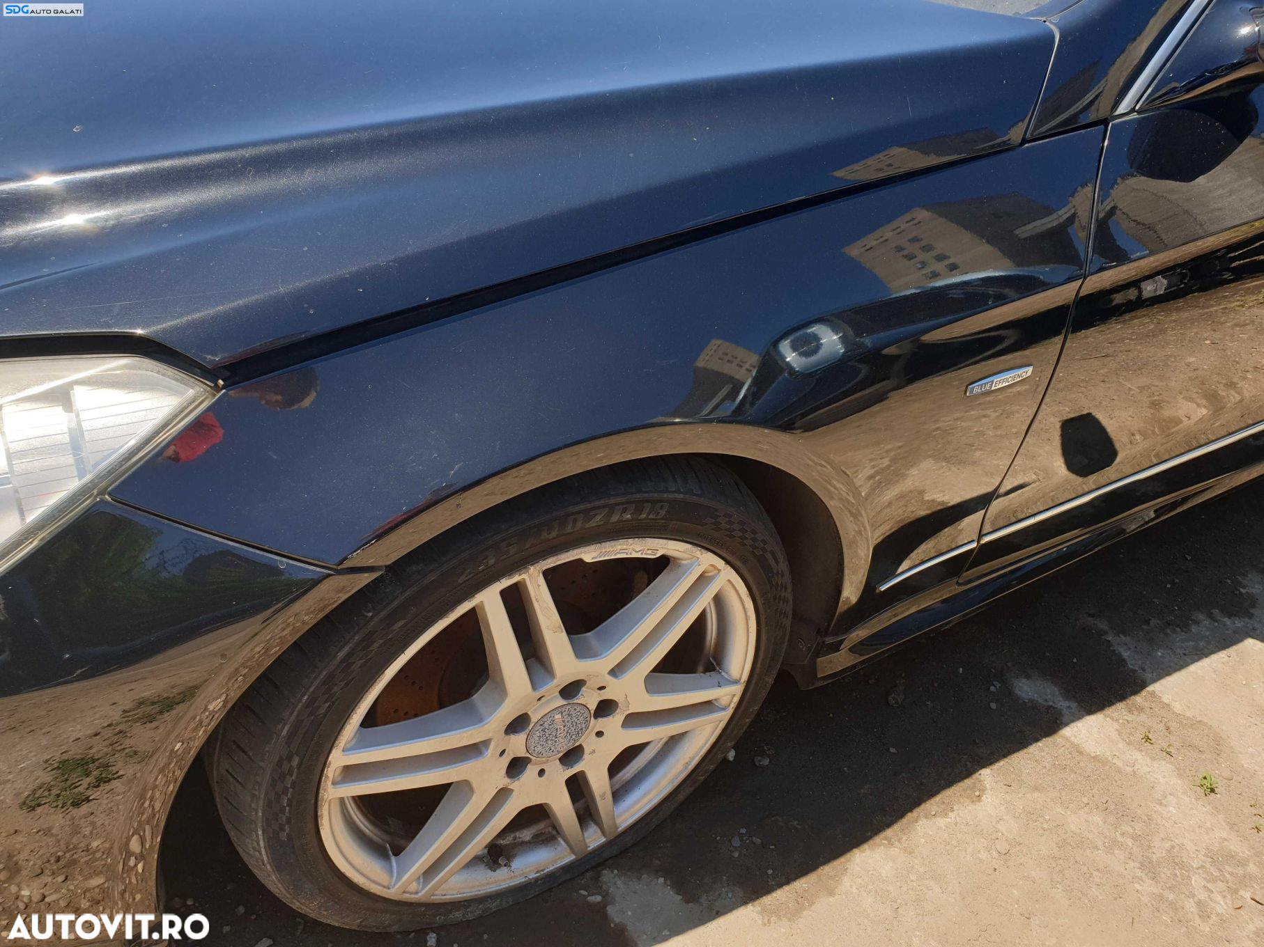 Aripa Stanga Fata Mercedes Clasa E Class Coupe Cabrio W207 A207 C207 E180 E200 E220 E250 E320 NFL Non Facelift 2009 - 2013 Culoare C197 197 [K5562] - 2