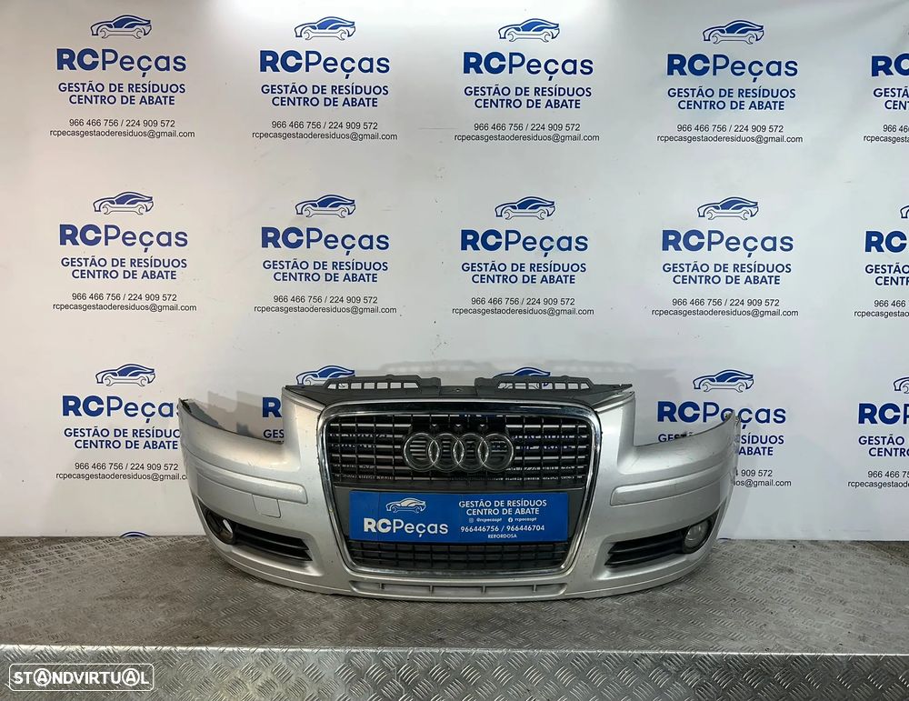 .Parachoques Frente Frontal Original Audi A3 8P Fase 2 Facelift 8P4807437 2004 - 2013 - 3