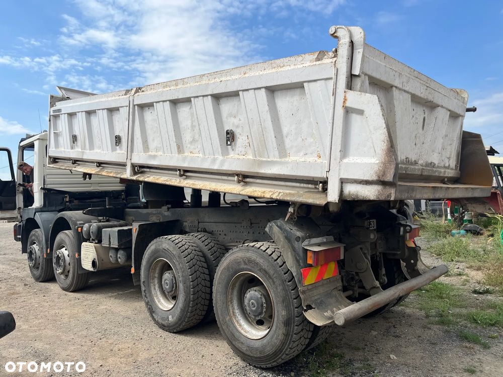 MAN FE 35.410  8x4 Meiller Kipper 3 stronny 2 siłowniki Nowe opony Czołownica - 25