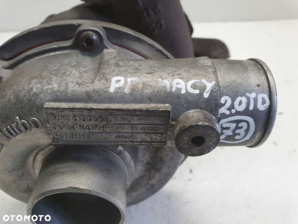 TURBOSPRĘŻARKA Mazda Premacy 2.0 TD _ turbo VJ300301 - 9