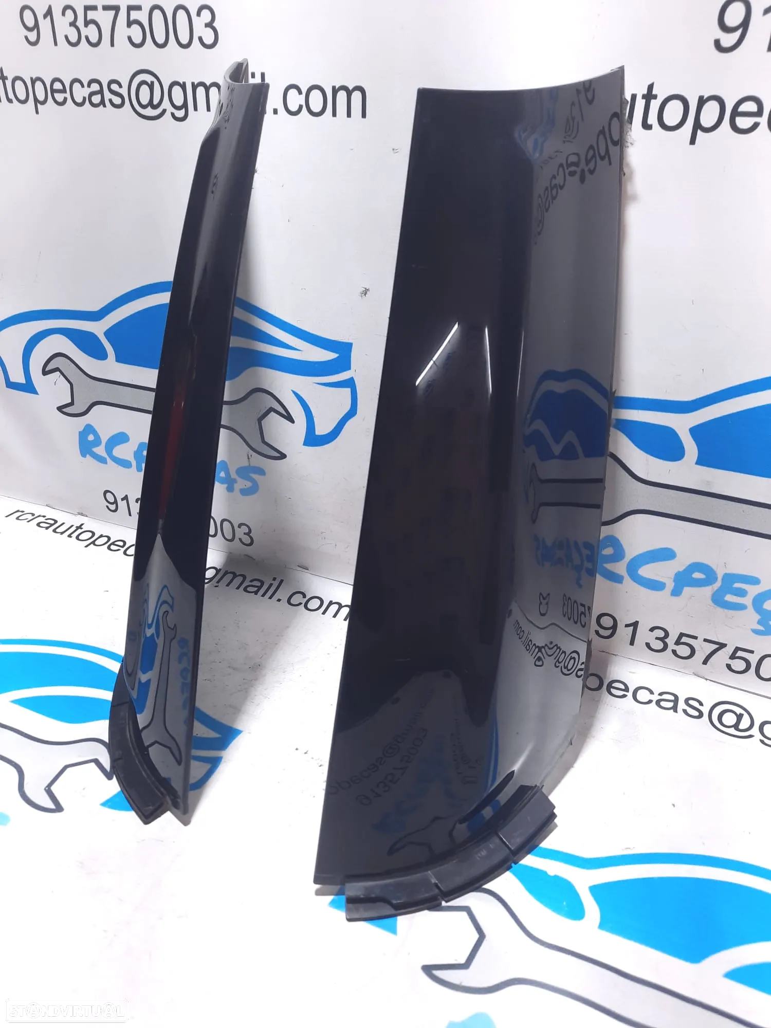 FRISO LATERAL TEJADILHO TRASEIRO TRAS MINI COOPER R56 51137146102 7146102 51137146101 7146101 R56 LCI FRISOS LATERAIS - 5