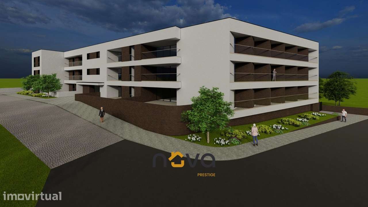 Apartamento T1 NOVO em Valença  NOVA Imobiliária - Grande imagem: 2/26