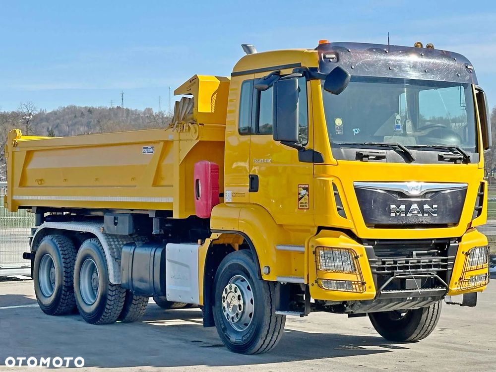 MAN TGS 33.440 * WYWROTKA 5,20 m + BORDMATIC / 6x4 - 4