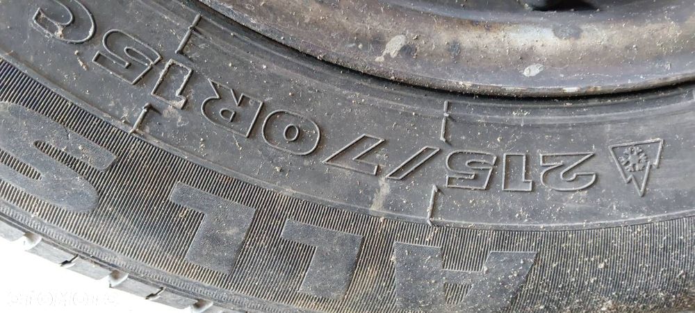 OŚ BELKA ZAWIESZENIA TYŁ + RESORY + KOŁA NA PRZYCZEPKĘ PEUGEOT BOXER I - 12