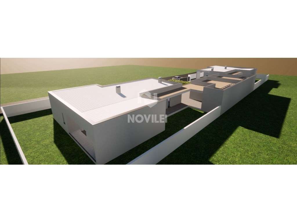Terreno c/projeto aprovado para moradia unifamiliar - Grande imagem: 3/4