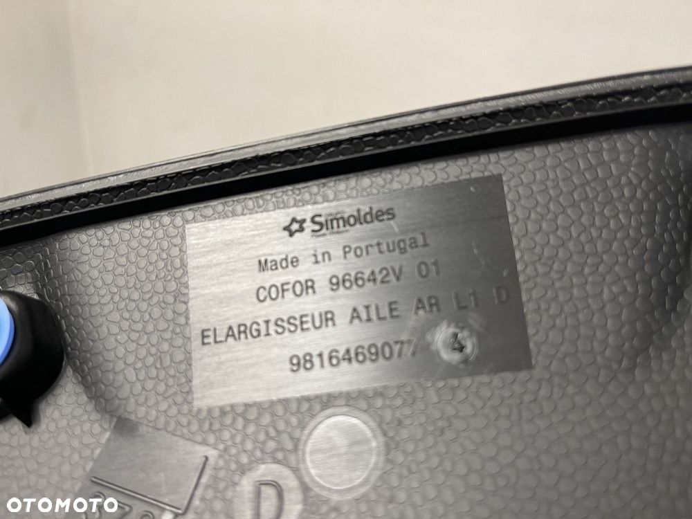NOWA ORYGINALNA LISTWA BŁOTNIKA PRAWA TYLNA PEUGEOT RIFTER 18-26  9816469077 PRAWY TYŁ - 6