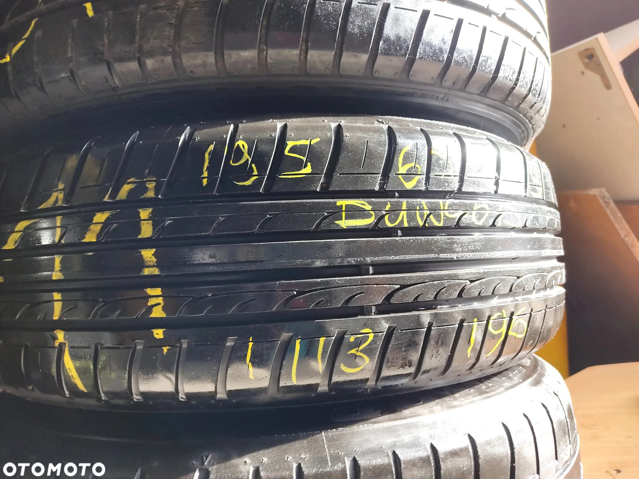 195/65R15 Opony Letnie Lato DUNLOP SP SPORT FASTRESPONSE MO 5x112 Felgi Stalowe STAL 15 Koła Mercedes A W176 B W246 CLA C117 KLASA W169 W245 195/65 5-6mm - 7