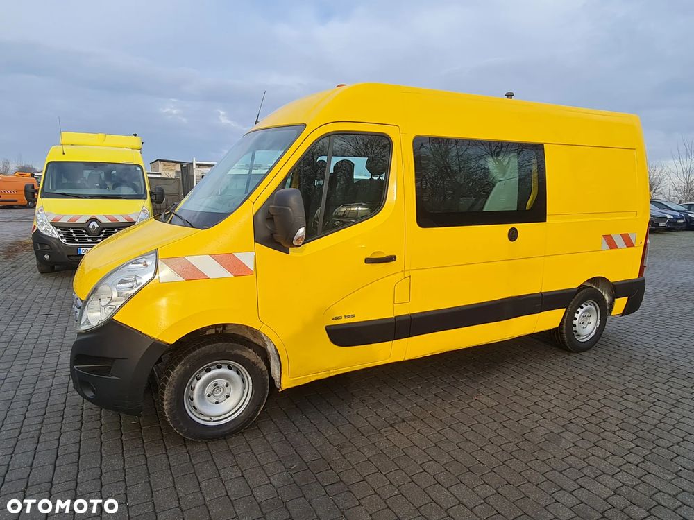 Renault Master 2011r. Brygadówka DUŻY WYBÓR 7 Osobowa Parktronic KIima L2H2 - 3