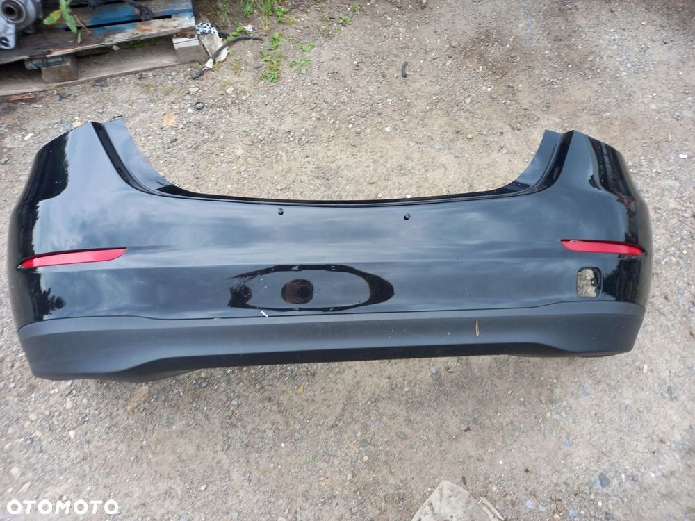 MERCEDES CKLASA W206 ZDERZAK TYŁ TYLNY CZARNY - 4