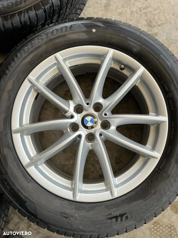 vând set jante originale BMW X3 G01 pe 18” cu anvelope de iarnă cu runflat - 3