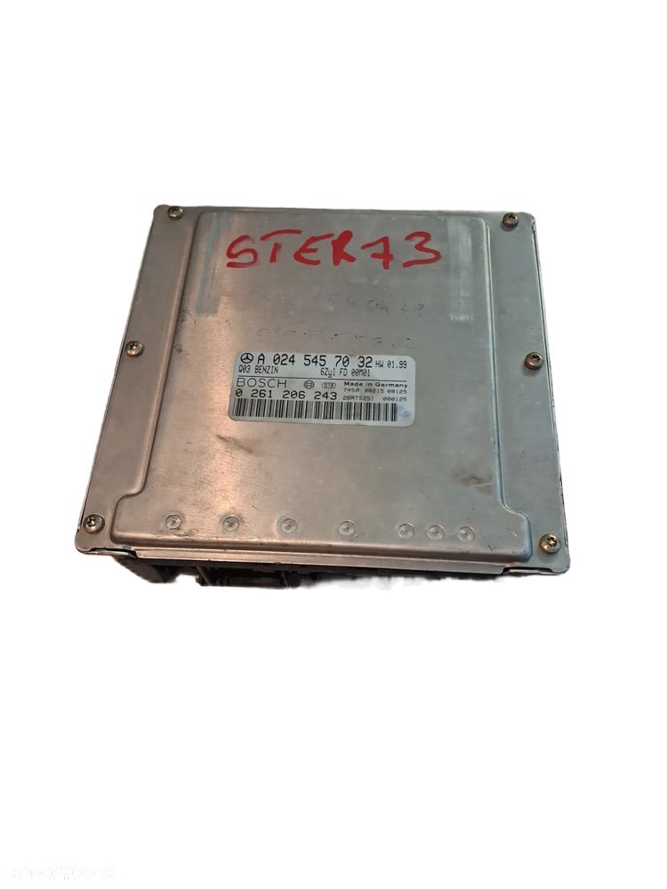 Sterownik Silnika ECU Komputer MERCEDES E KLASA W 210 A0245457032 - 1