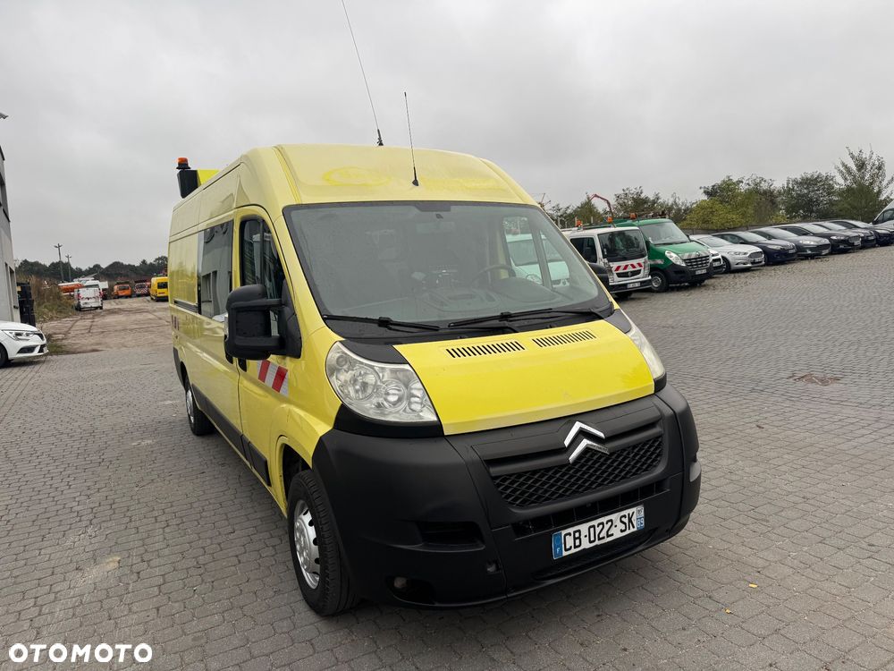 Citroën JUMPER L3H2 Maxi 2012 r. Oswietlenie Roboty drogowe Mobilny Serwis I właściciel WEBASTO - 4