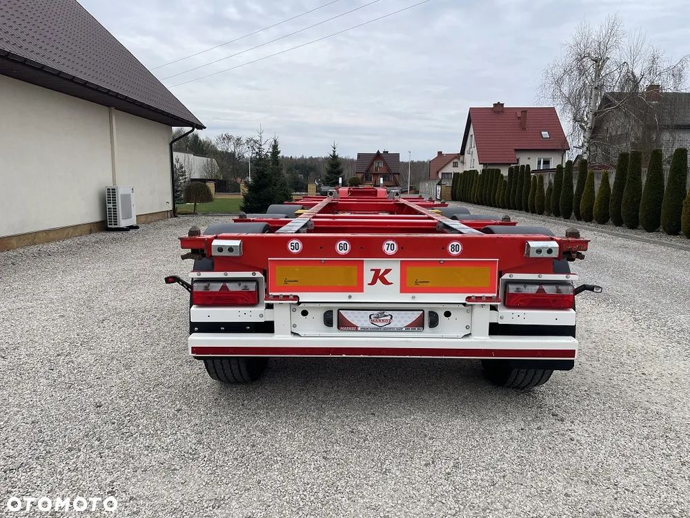 Kassbohrer K.SHG.AVH / 45-12 /27 EU / PODKONTENEROWA / STANDARD / 2023 / ROZSUWANE PODWOZIE PRZÓD I TYŁ / DO WSZYSTKICH T.KONTENERÓW / MAŁO UŻYWANA / SALON POLSKA / STAN JAK NOWY / - 5