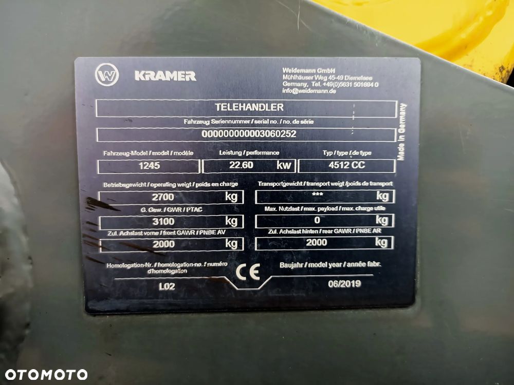 Kramer Neuson 1245 - 26