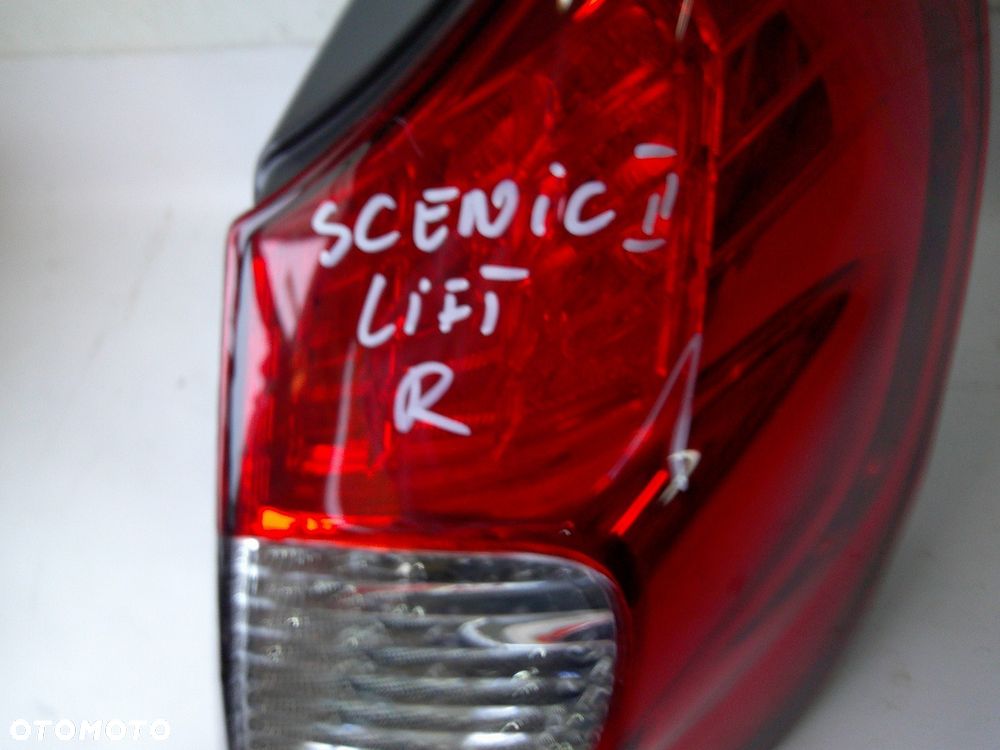 renault scenic ii 2 lift lampa tył prawa led nowa - 5