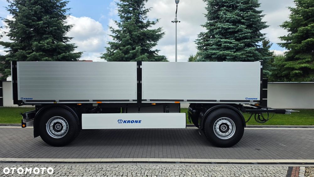 Krone PRZYCZEPA///KRONE///2019/// BURTOWA///BUDOWLANA///100CM/// PRZEBIEG 40 TYŚ KM///BARDZO MAŁO  UŻYWANA///STAN JAK NOWA. - 3