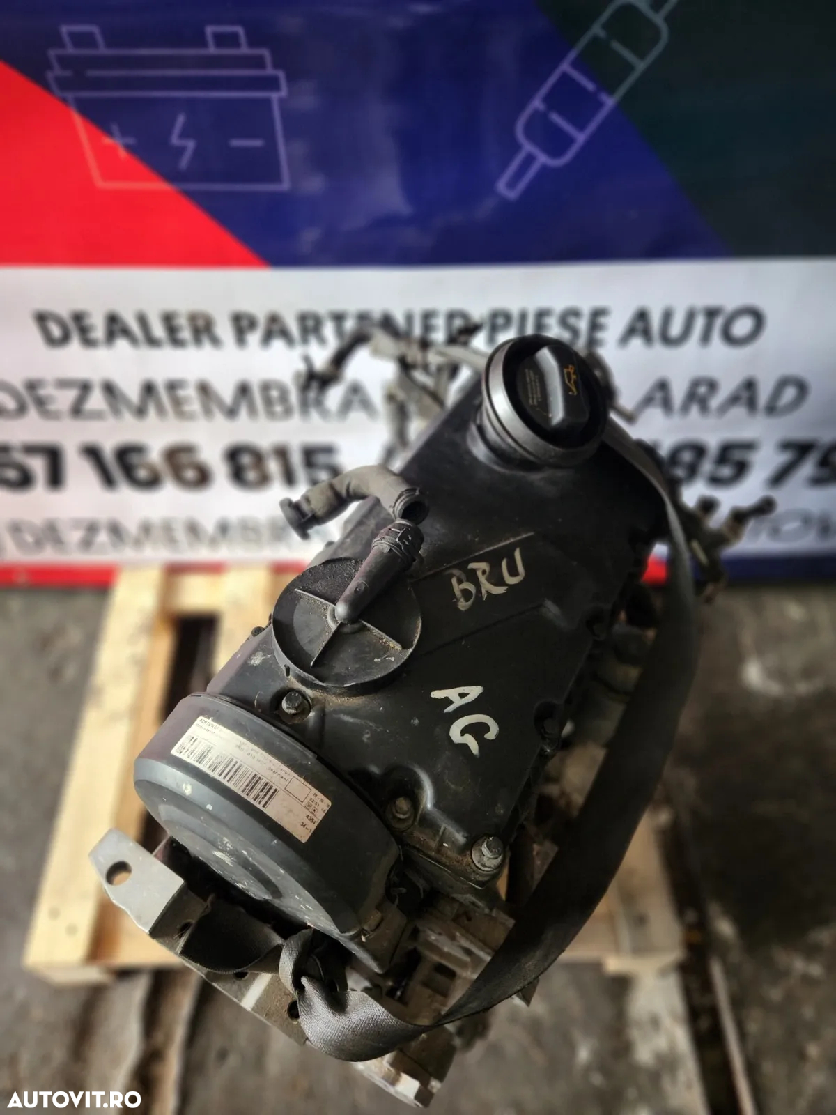 Motor Vw Seat Skoda 1.9 Tdi Cod BRU Motor Vw Touran Golf 5 Seat Leon Altea Skoda Octavia 2 1.9 Tdi - 3