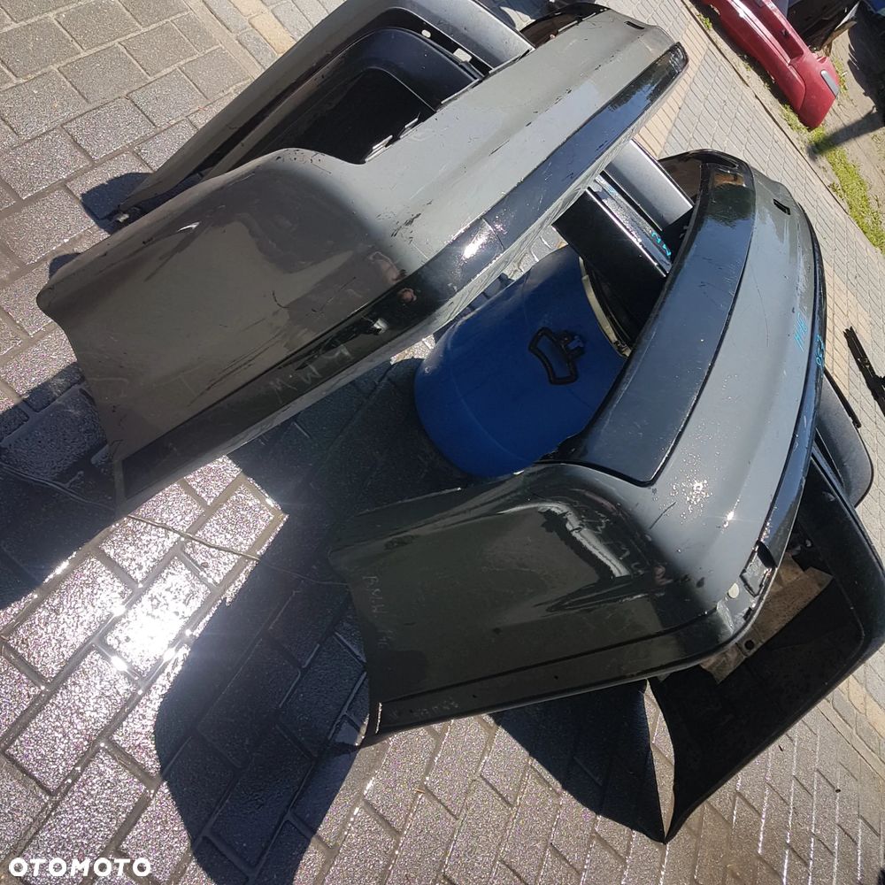 zderzak tył tylny spoiler nakładka ślizg osłona wydechu bmw 3 e46 e36 bmw 5 e39 oryginał - 10