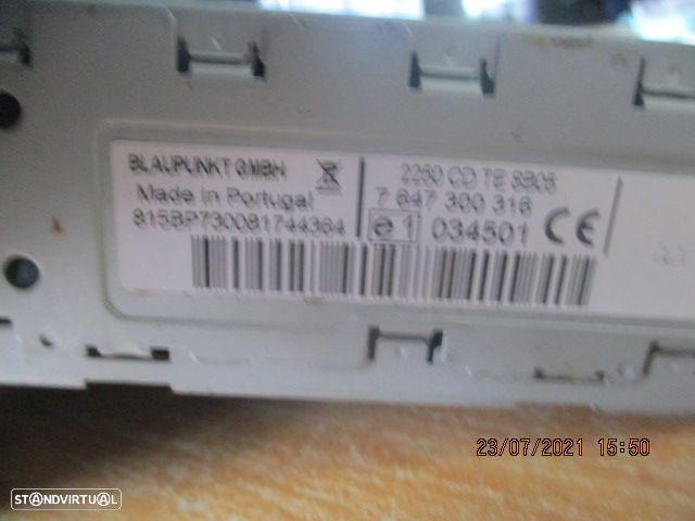 Radios 7647300316 CITROEN NEMO 2009 Blaupunkt - 4