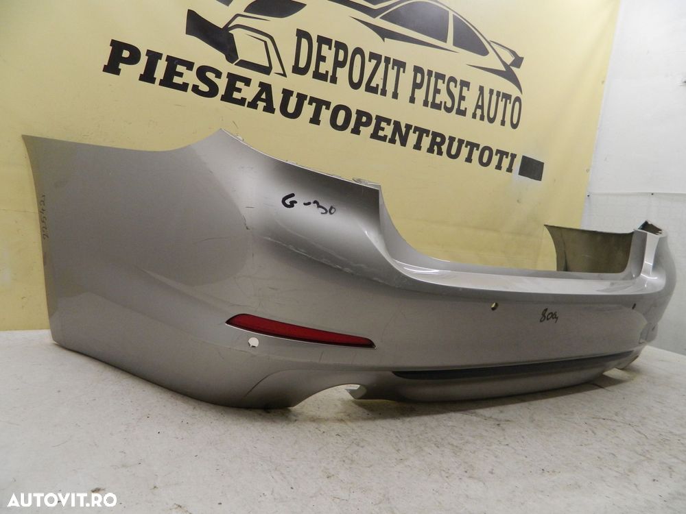 Bara spate BMW Seria 5 G30 Sport-Line, 2017, 2018, 2019, 2020, cod origine 51127387294. - 3