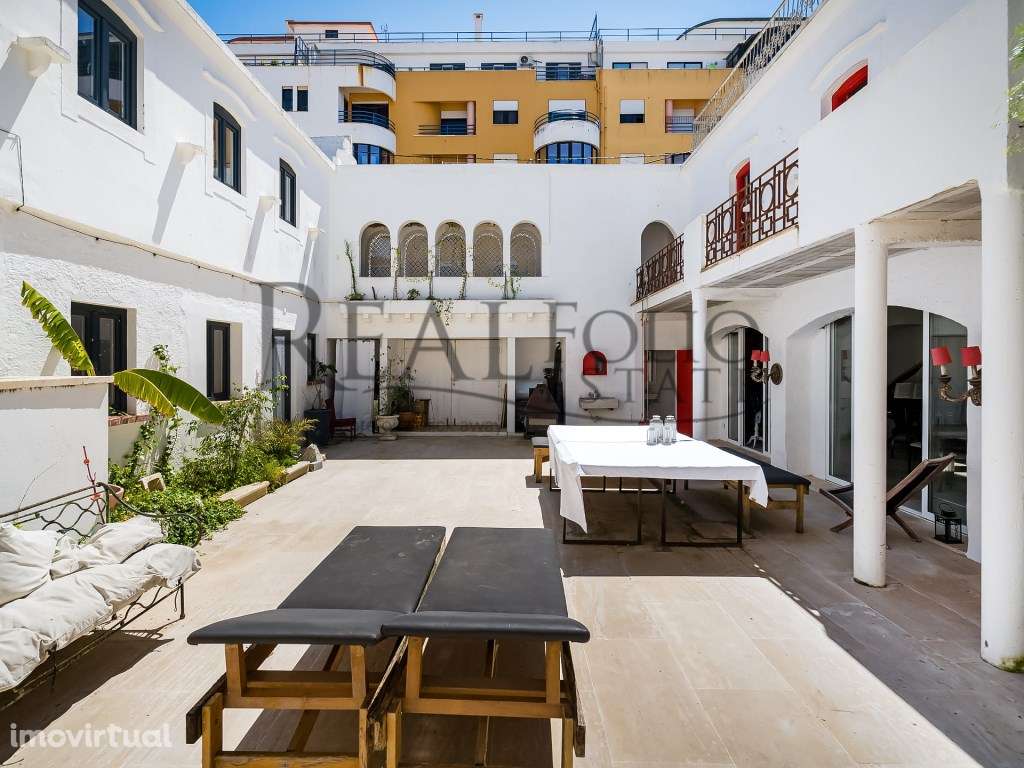 Moradia de Charme com 10 Quartos a 100m da Praia na Costa da Caparica - Grande imagem: 2/45
