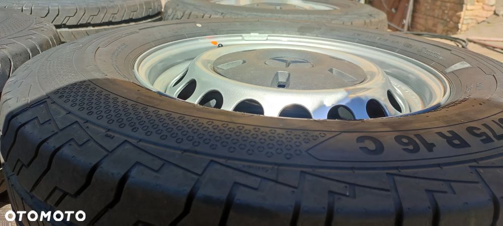 Koła Letnie Oryg. Mercedes Sprinter 907 910 6,5Jx16 Et54 Continental 225/75/16C 2024 rok 4x9,4mm Idealne !!! Demo Starogard Gdański - 8