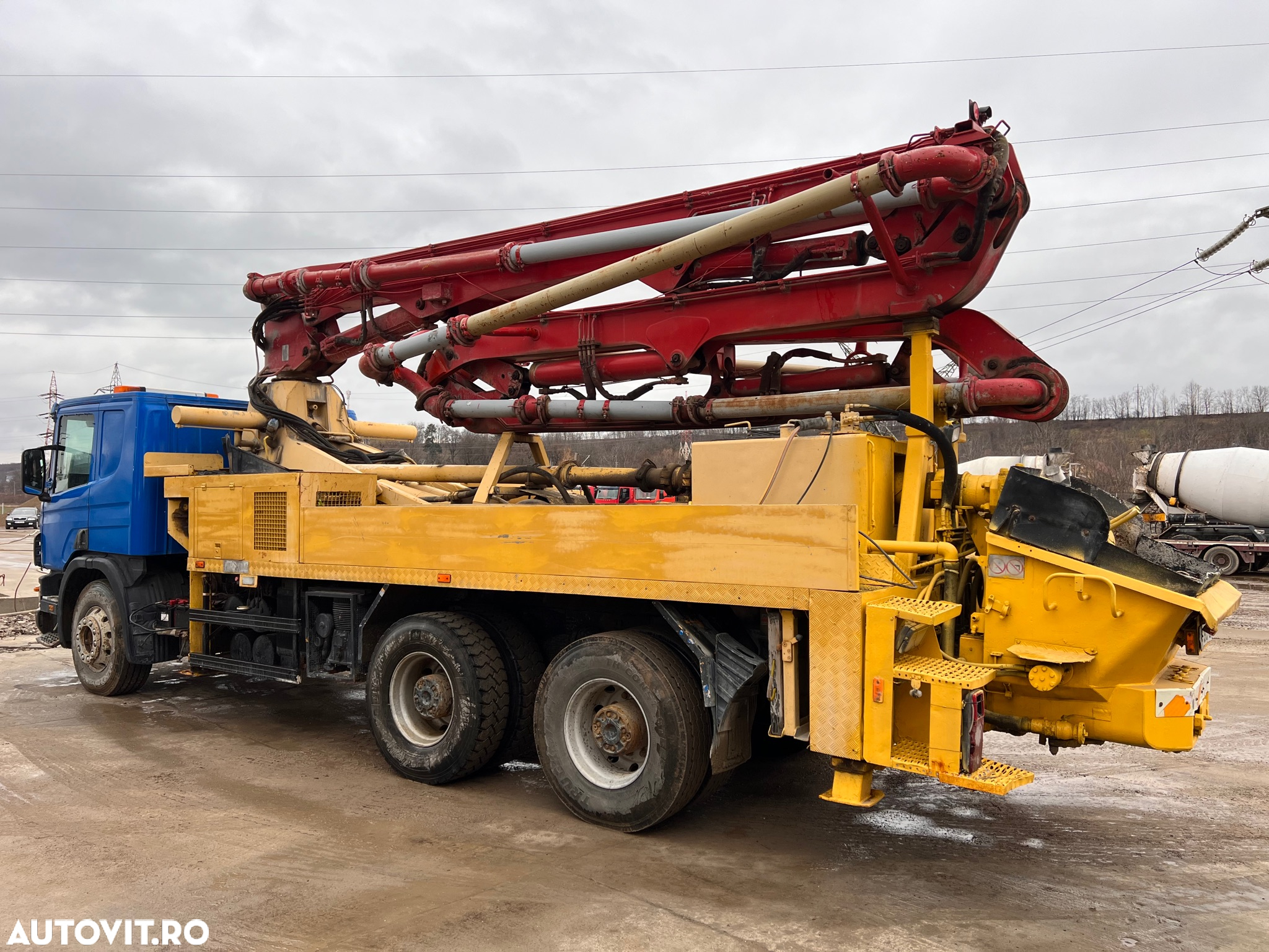 Scania Pompa beton PUTZMEISTER 24m 4 brate - 6